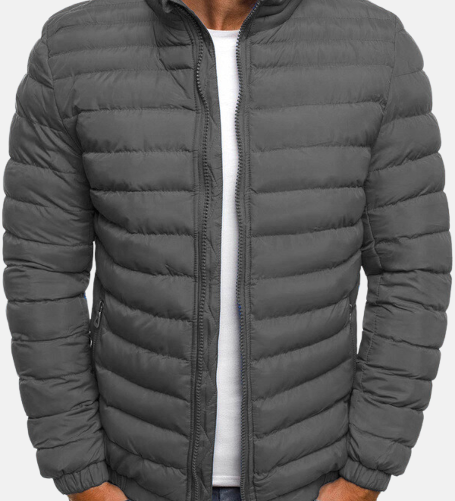 Leichte Steppjacke mit Reißverschluss – Stilvolle Übergangsjacke für Alltag & Freizeit