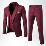 Herren Dreiteiliger Anzug mit Weste und Hose