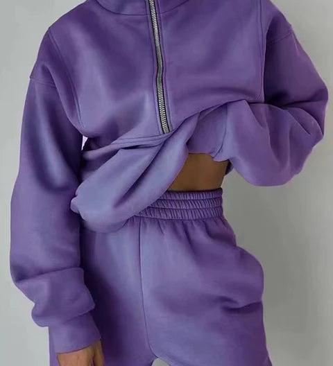 Johanna | Sportlicher Trainingsanzug mit Reißverschluss