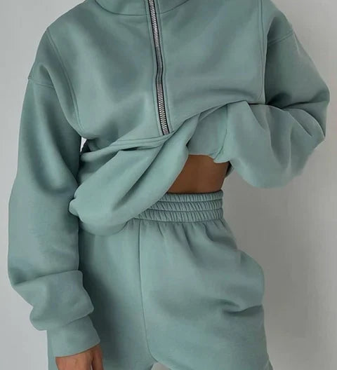 Johanna | Sportlicher Trainingsanzug mit Reißverschluss