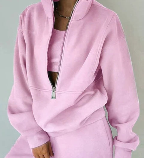 Johanna | Sportlicher Trainingsanzug mit Reißverschluss