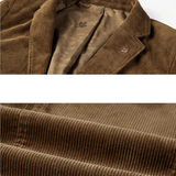 Austin | Cord-Blazer für Herren – Klassische Eleganz in Braun