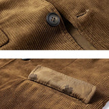Austin | Cord-Blazer für Herren – Klassische Eleganz in Braun