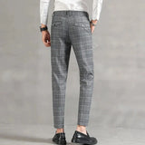 Niklas | Karierte Herrenhose  Atmungsaktiver Komfort perfekte Passform