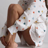 Amira | Herz-Print Zweiteiler-Set – Perfekt für entspannte Sommertage