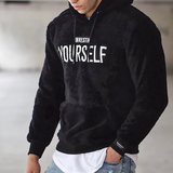 Kuschelweicher Hoodie mit Motiv „Invest in Yourself“ für stilvolle Freizeitlooks