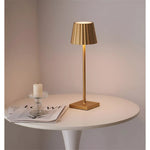 Zendoo | Dimmbare, wiederaufladbare, kabellose LED-Tischlampe Zendoo.de