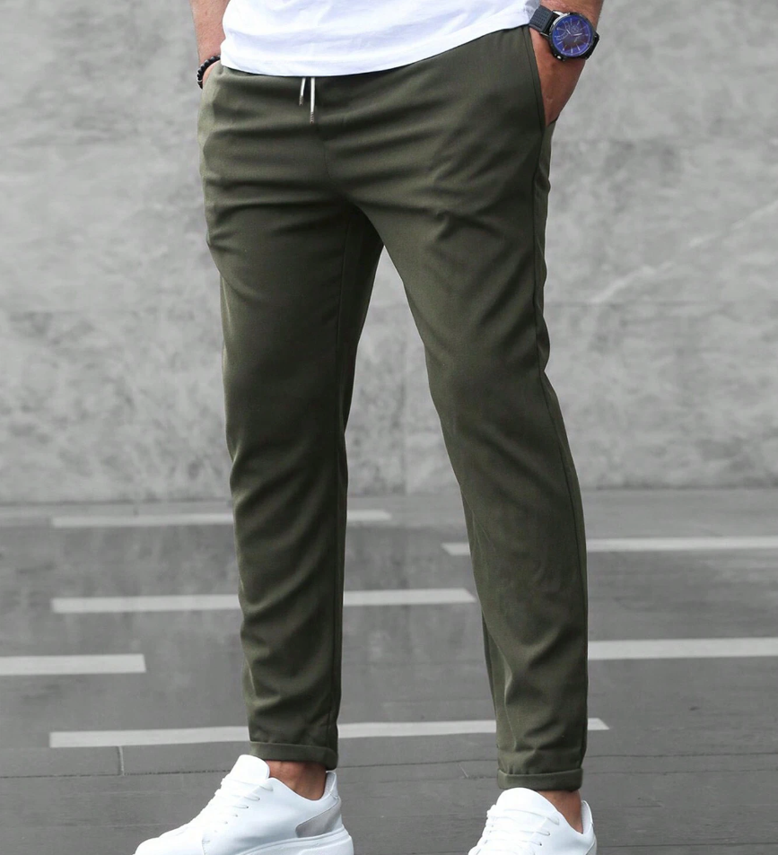 Atlden | Slim Fit Joggerhose mit Tunnelzug