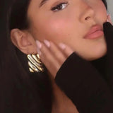 Sofia | Glänzende Naomi-Creolen Zendoo.de