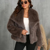 Macy | Luxuriöse Kunstfell-Jacke – Stilvoll, Kuschelig und Zeitlos Zendoo.de