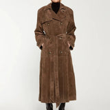 Ella | Wildleder Trenchcoat Zendoo.de