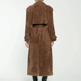 Ella | Wildleder Trenchcoat Zendoo.de
