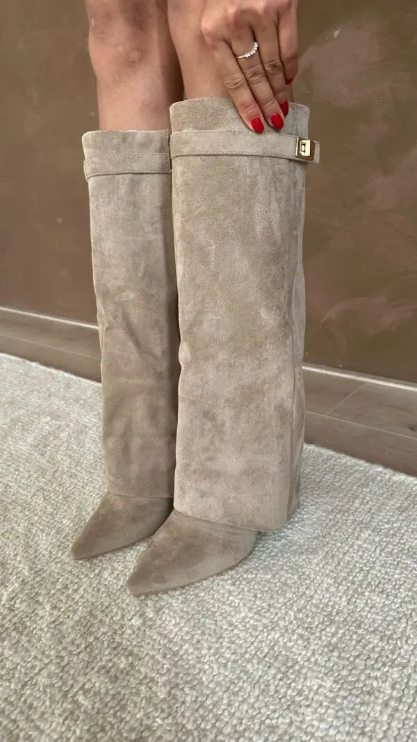 Johanna | Elegante Stiefel – Perfekte Kombination aus Stil und Komfort Zendoo.de