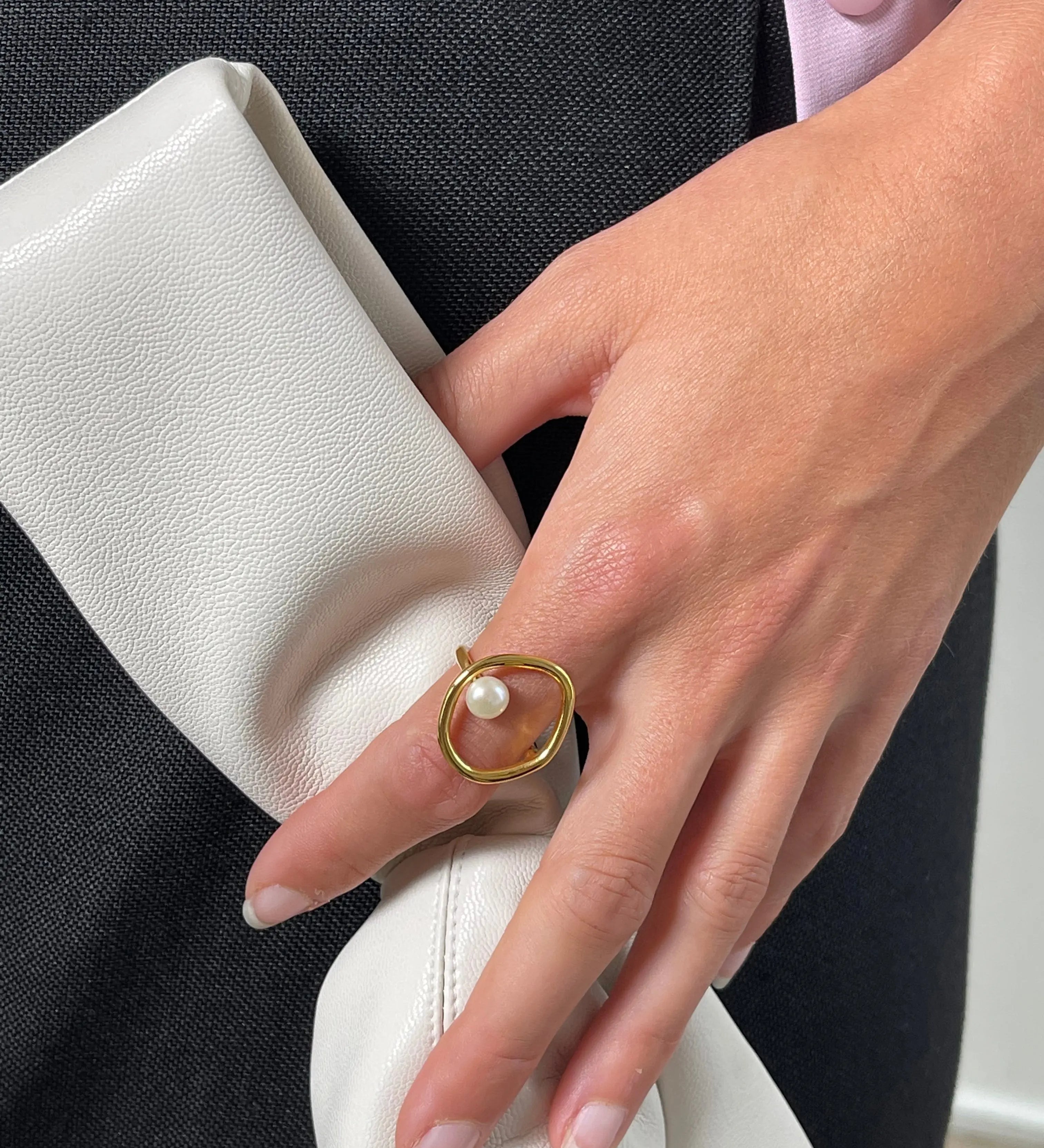 Zendoo | Ovaler Goldring Zendoo.de