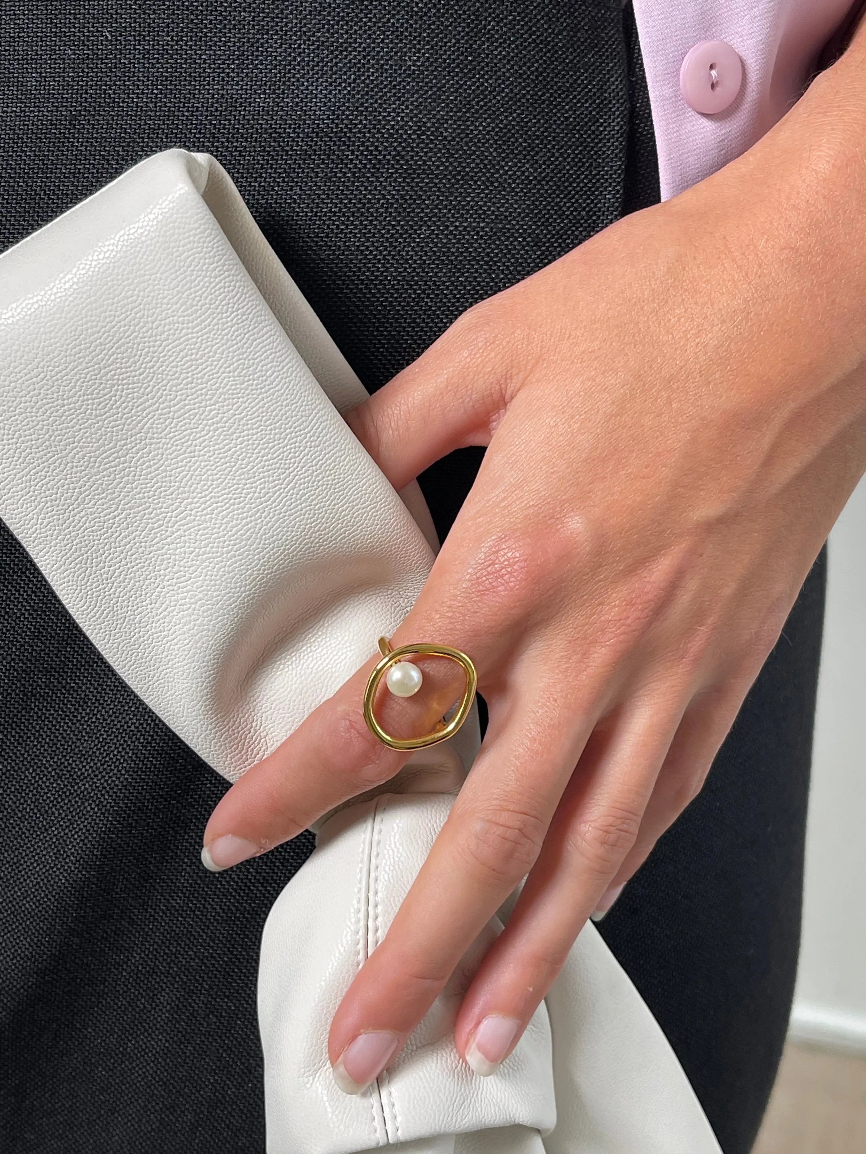 Zendoo | Ovaler Goldring Zendoo.de