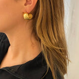 Zendoo | Große runde Ohrringe Gold Zendoo.de