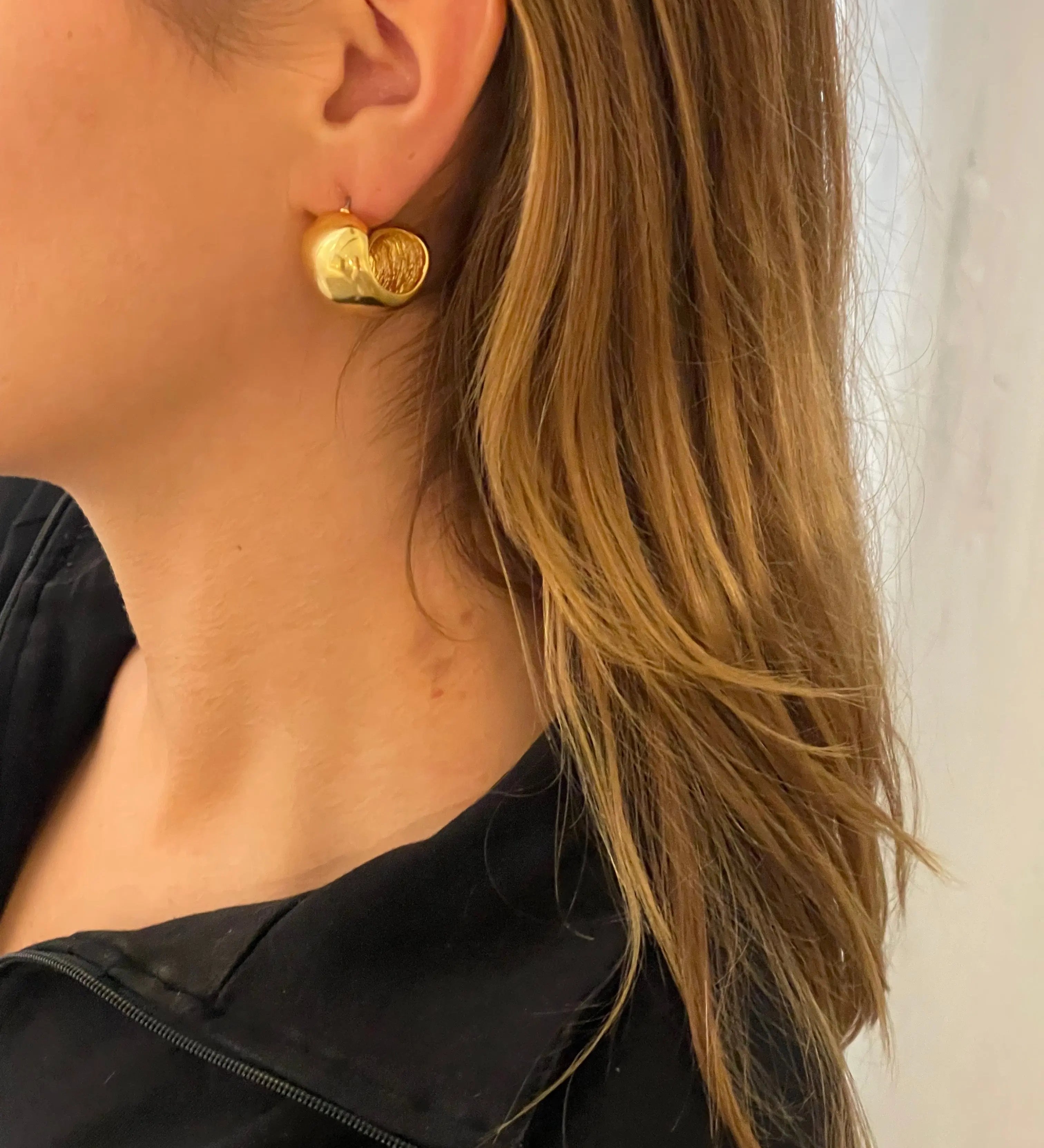 Zendoo | Große runde Ohrringe Gold Zendoo.de