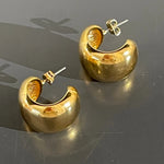 Zendoo | Große runde Ohrringe Gold Zendoo.de