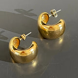 Zendoo | Große runde Ohrringe Gold Zendoo.de