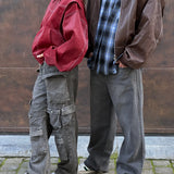 Jade | Übergroße Kontrastnaht Jacke Zendoo.de