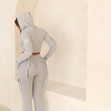 Hannah | Bequemer Cargo-Trainingsanzug für unterwegs