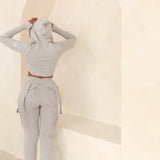 Hannah | Bequemer Cargo-Trainingsanzug für unterwegs