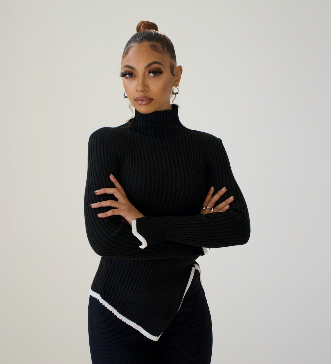 Anna | Klassischer Rollkragenpullover für Damen