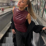 Mia | Rotes Top in Burgunder Zendoo.de