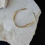 Lena | Golden Manschettenarmband Zendoo.de