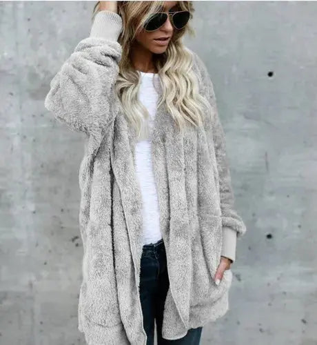 Lia | Warme Teddy Fleecejacke Zendoo.de