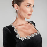 Yassy | Velvet Elegant Kleid