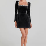 Yassy | Velvet Elegant Kleid