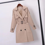 Molly | Eleganter schicker Trenchcoat traf Riem Zendoo.de