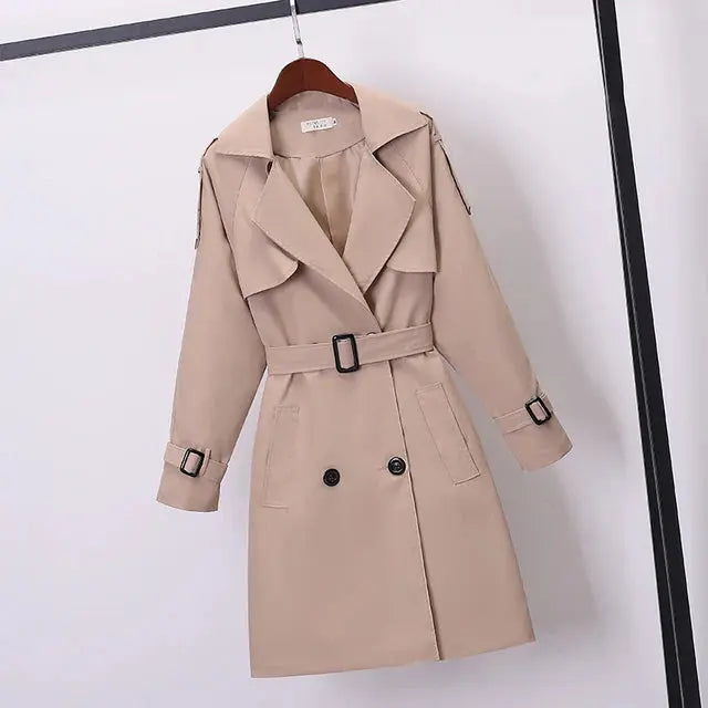 Molly | Eleganter schicker Trenchcoat traf Riem Zendoo.de