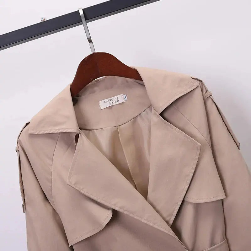Molly | Eleganter schicker Trenchcoat traf Riem Zendoo.de