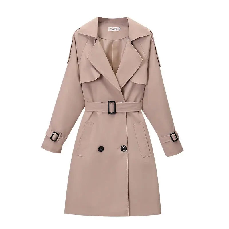 Molly | Eleganter schicker Trenchcoat traf Riem Zendoo.de