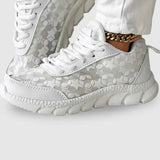 Lena | Atmungsaktive Turnschuhe mit runder Kappe und Schnürsenkeln Zendoo.de