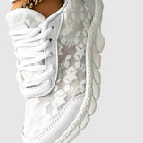 Lena | Atmungsaktive Turnschuhe mit runder Kappe und Schnürsenkeln Zendoo.de