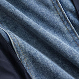 Jade | Patchwork-Jacke mit Denim- und Nylon-Elementen – Lässig und individuell