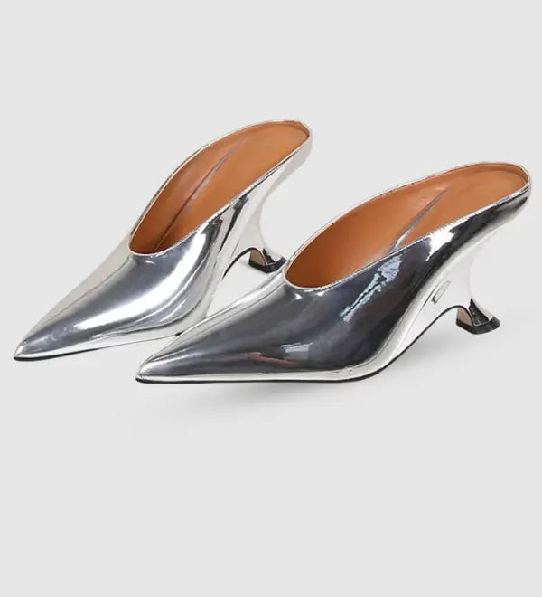 Mia | Stylische Damen Pantoletten mit hohen Absätzen Zendoo.de