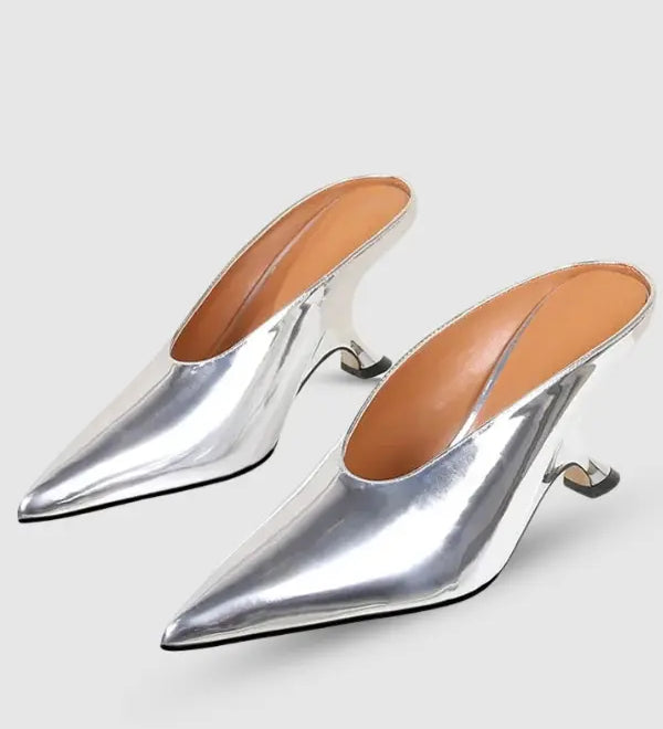 Mia | Stylische Damen Pantoletten mit hohen Absätzen Zendoo.de