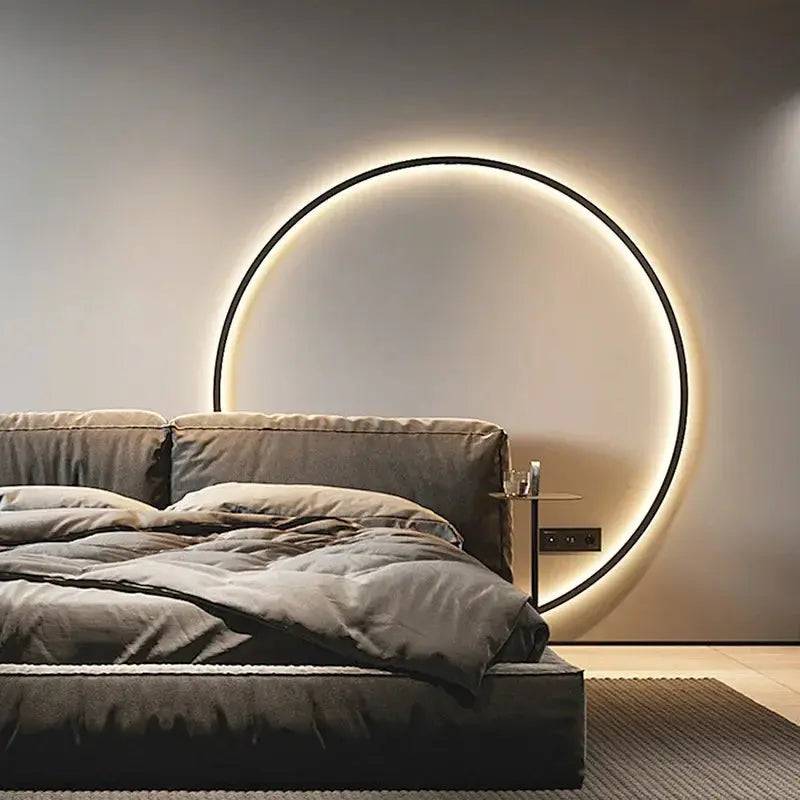 EclipseGlow - Minimalistische ronde Wandlamp Zendoo.de