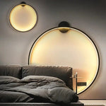 EclipseGlow - Minimalistische ronde Wandlamp Zendoo.de