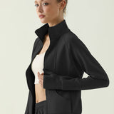 Mira | Sportliche Zip-Jacke mit Stehkragen