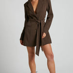 Dunja | Blazer-Kleid mit Gürtel für Damen Zendoo.de