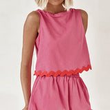 Odelia | Lässiges Tank-Top & Shorts-Set