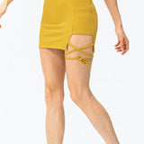 Liora | Sportlicher Minirock mit Seitentasche & Strappy-Detail