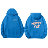 Kapuzenpullover "White Fox Vol.3“ – Lässiger Hoodie im Streetwear-Stil