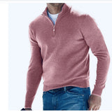 Herren Pullover mit halbem Reißverschluss – Stilvoller Freizeit- und Business-Look