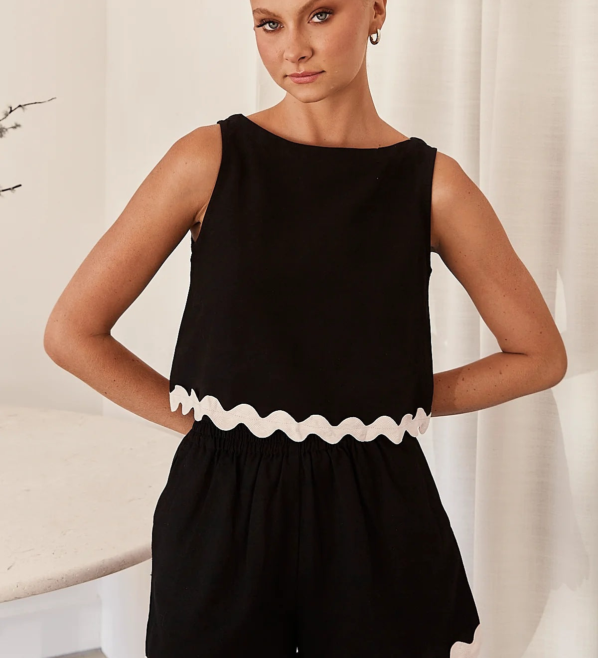 Odelia | Lässiges Tank-Top & Shorts-Set